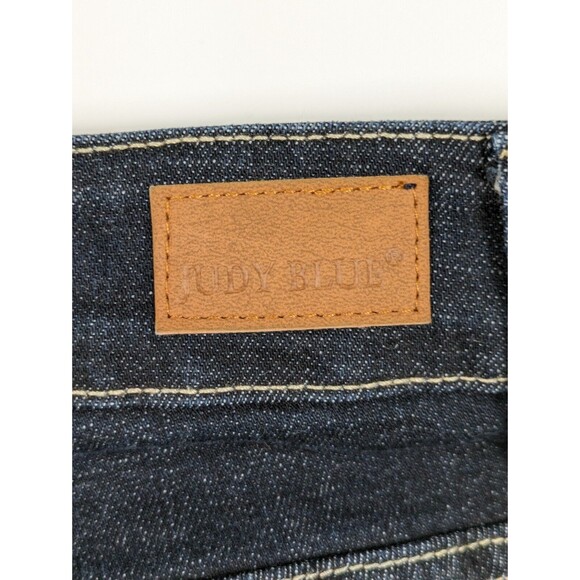 Judy Blue High Rise Tummy Control Top Skinny Jeans Size 24W Dark Wash - Picture 11 of 12